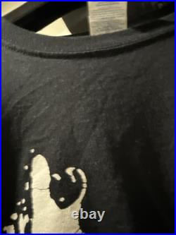 Grateful Dead Vintage 1996 Long Sleeve Black Dire Wolf Tee Shirt Size XL