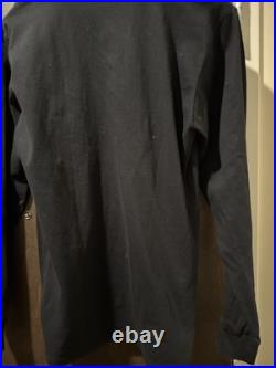 Grateful Dead Vintage 1996 Long Sleeve Black Dire Wolf Tee Shirt Size XL