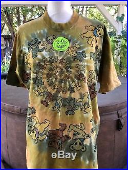 Grateful Dead Vintage Alien Glow In The Dark Shirt 1996 New With Tag
