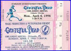 Grateful Dead Vintage Concert T-shirt Spring Tour (1994) Near Mint! Un-worn