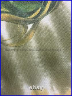 Grateful Dead Vintage Grateful Grower Tie-dye T Shirt 90's Sunflowers Size 4XL