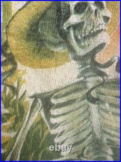 Grateful Dead Vintage Grateful Grower Tie-dye T Shirt 90's Sunflowers Size 4XL