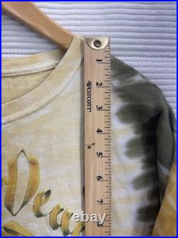 Grateful Dead Vintage Grateful Grower Tie-dye T Shirt 90's Sunflowers Size 4XL