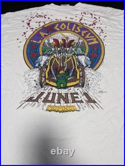 Grateful Dead Vintage LA Coliseum USC Shirt XL June 1, never worn, washed