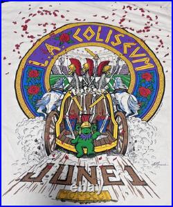 Grateful Dead Vintage LA Coliseum USC Shirt XL June 1, never worn, washed
