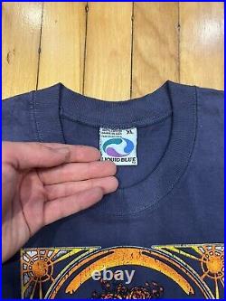 Grateful Dead Vintage Liquid Blue T Shirt 90s Bertha Size XL Made In USA