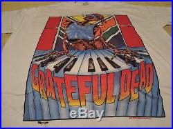 Grateful Dead Vintage Rock Concert T-shirt Summer Tour (1989) VG! Scarce