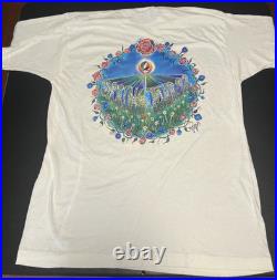Grateful Dead Vintage Shirt XL Summer Tour 92 Mike DuBois Never worn, washed