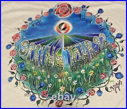 Grateful Dead Vintage Shirt XL Summer Tour 92 Mike DuBois Never worn, washed