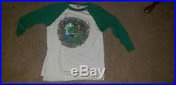 Grateful Dead Vintage T Shirt 1984 Summer Tour 3/4 Sleeve V. Good Rare