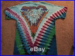Grateful Dead Vintage T Shirt 1993 Tour XL NYC DEAD EUC 9/16-18,20-22/93 MSG