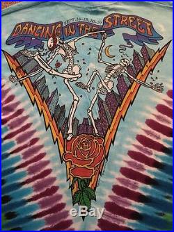 Grateful Dead Vintage T Shirt 1993 Tour XL NYC DEAD EUC 9/16-18,20-22/93 MSG