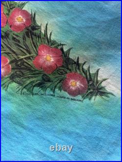 Grateful Dead Vintage T-Shirt Liquid Blue 90s Jerry Garcia Single Stitch
