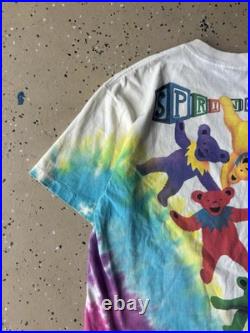 Grateful Dead Vintage T-Shirt Liquid Blue 90s Jerry Garcia Single Stitch