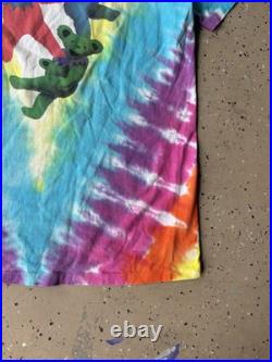 Grateful Dead Vintage T-Shirt Liquid Blue 90s Jerry Garcia Single Stitch