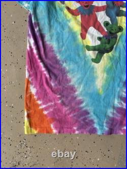 Grateful Dead Vintage T-Shirt Liquid Blue 90s Jerry Garcia Single Stitch