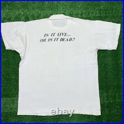 Grateful Dead Vintage T Shirt Live Or Dead Maxell Promo Rap 90s OG Nirvana