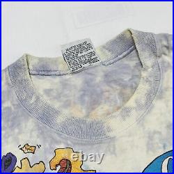Grateful Dead Vintage T-Shirt Original 1993 Rise & Fall Tour Shirt Tie Dye XL