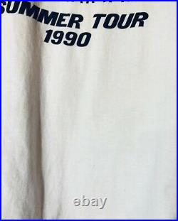 Grateful Dead Vintage T Shirt Summer Tour 1990 Scarlet Begonias Double Side Rare