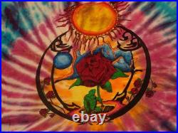Grateful Dead Vintage Terrapin / Rose Tie Dye t-Shirt Size XL (#41)