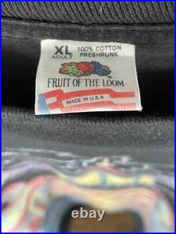 Grateful Dead Vintage Wayne Damage Lighthouse Tee Shirt Men's XL Made In USA