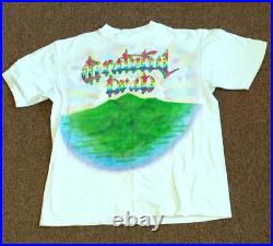 Grateful Dead Vintage concert t-shirt, SUPER RARE, size LG, Airbrush T Shirt