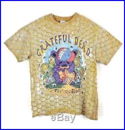 Grateful Dead Vtg 90s 1995 How Sweet It Is Spell Out Graphic Band Tee T Shirt L