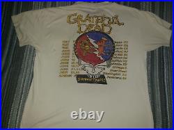 Grateful Dead XL Summer Tour'93 Vintage Shirt Bob Weir Jerry Garcia Phil Lesh
