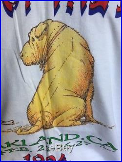 Grateful Dead Year Of The Dog 1994 T-Shirt Timothy Roman Artist
