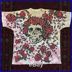 Grateful Dead original vintage 1992 skull & roses t-shirt