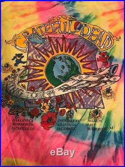 Grateful Dead shirt RARE GRAPHIC Spring 94' Tour VINTAGE basically new XL