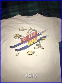 Grateful Dead shirt Rare Vintage 89' Bone Run Large