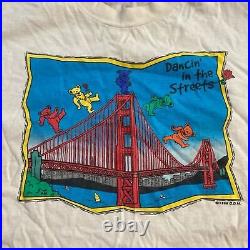 Grateful Dead vintage, 1998 dancing in the Street golden state bridge T-shirt
