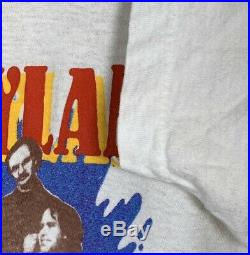 Grateful Dead x Bob Dylan Vintage Shirt RARE Screen Stars