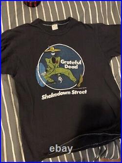 Grateful dead shakedown street vintage shirt 1978