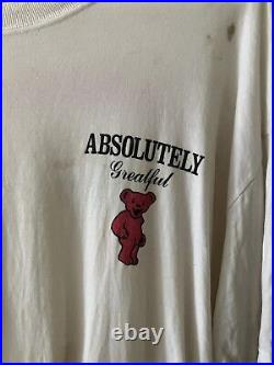 Grateful dead shirt vintage 1993 Absolutely Greatful