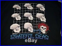 Grateful dead shirt vintage liquid blue evolution of the dead 1993 David Opie