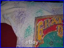 Grateful dead t shirt vintage 90s original 1991 without a net tour