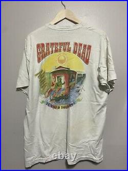 Grateful dead vintage shirt summer tour 1995 art XL