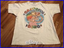 HOLY GRAIL 1994 Grateful Dead Vintage T-shirt Ice Cream Tour 90s Tour Band Tee