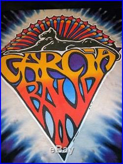 HTF Grateful Dead Shirt T Shirt Jerry Garcia Band Vintage 1991 JGB Cats Stars XL