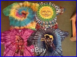 Huge Lot 10 Vintage Grateful Dead Phish Parliament Ratdog Shirts Tie Dye Shirt