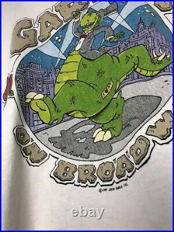 Jerry Garcia Band Grateful Dead Vintage T-Shirt 1987 On Broadway NOS XL RARE JGB
