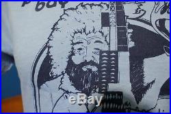 Jerry Garcia Grateful Dead Prudhoe Bay Alaska David ILes Vintage 70s 80s T-Shirt