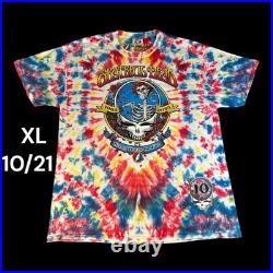 Liquid Blue Grateful Dead 60th Anniversary Limited Edition 10/21 T-Shirt withCOA