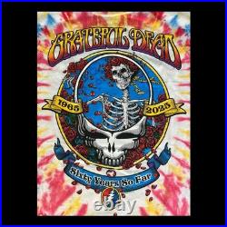 Liquid Blue Grateful Dead 60th Anniversary Limited Edition 10/21 T-Shirt withCOA