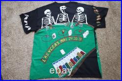 Liquid Blue Grateful Dead All Over Print Vegas Shirt Sz Large Tour 1992 Reprint