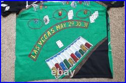 Liquid Blue Grateful Dead All Over Print Vegas Shirt Sz Large Tour 1992 Reprint