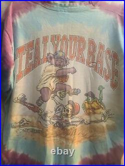Liquid Blue Grateful Dead Baseball Shirt Vintage 1994 Sz XL. READ BELOW