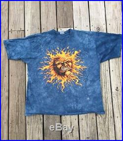 Liquid Blue Sun Moon T Shirt 1996 Vintage Not Grateful Dead Online Ceramics